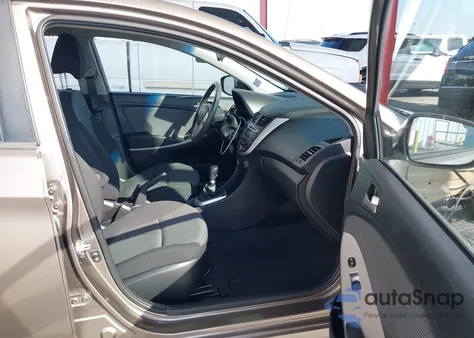 2012 Hyundai Accent Gs из США, поврежденный, VIN KMHCT5AE0CU029924